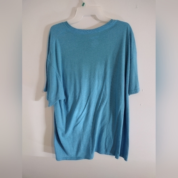 GULF Shores Women's Top Size XL Color Blue And White - Picture 4 of 4